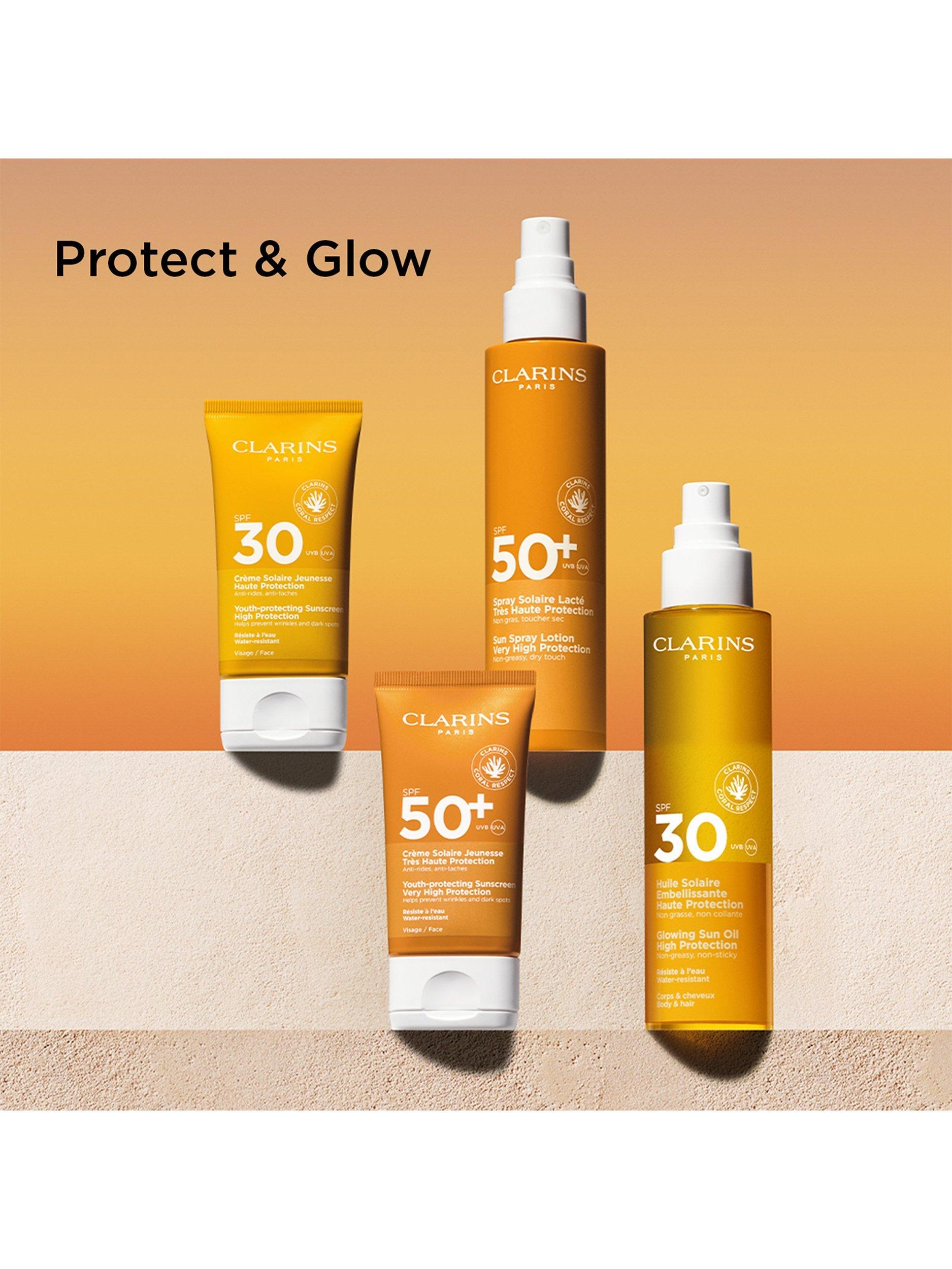 Clarins youth-protecting sunscreen SPF 50+ 50ml - British product
