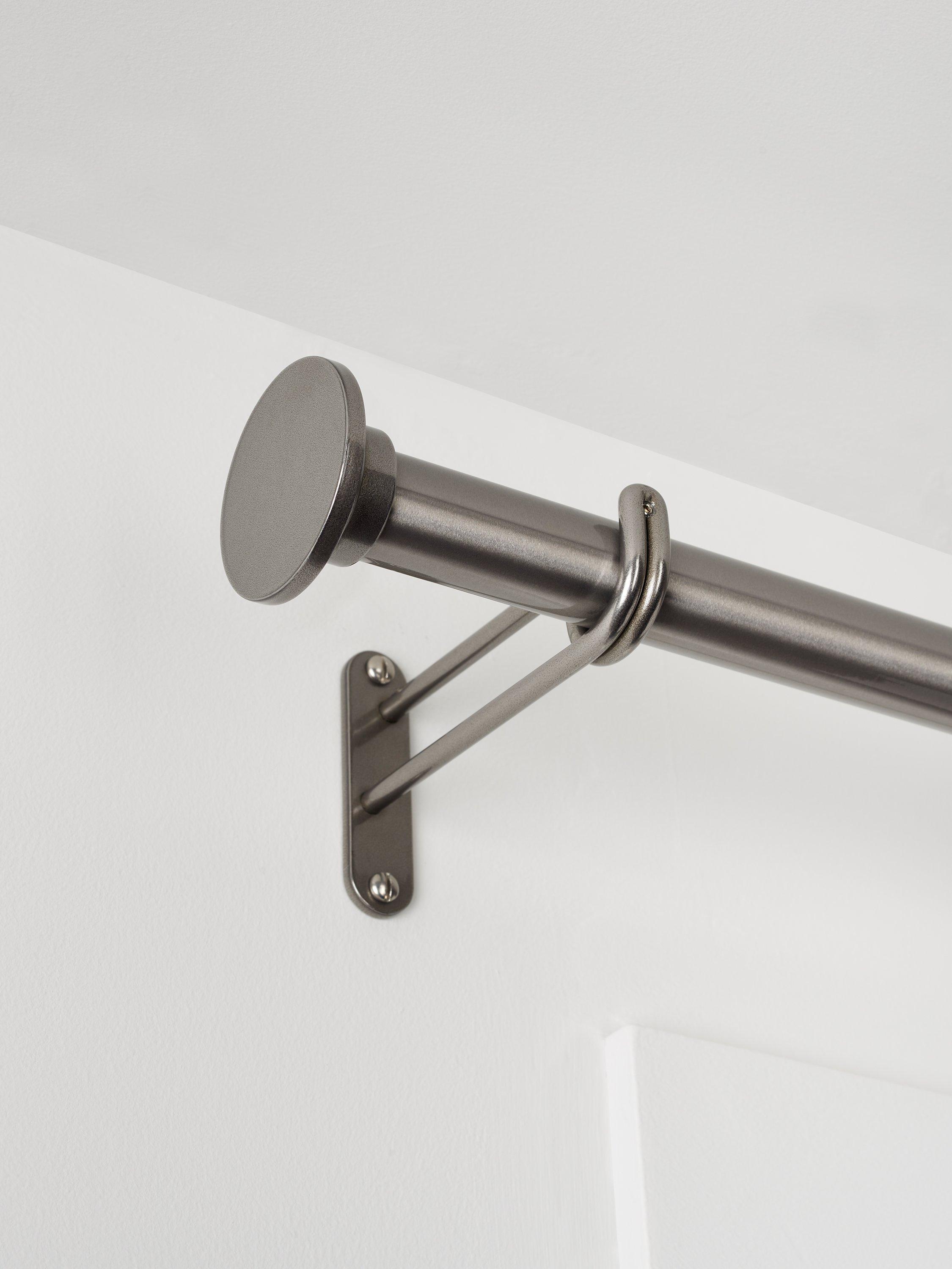 John Lewis curtain pole eyelet disc finial 25mm - British product
