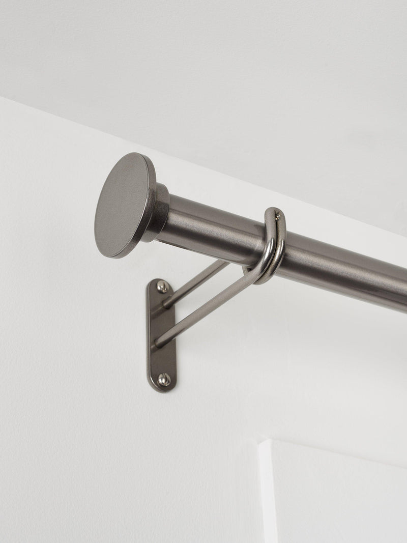 John Lewis curtain pole eyelet disc finial 25mm - British product