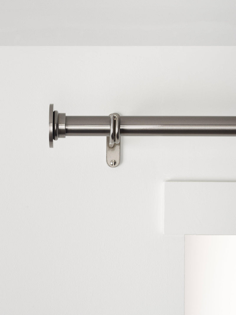 John Lewis curtain pole eyelet disc finial 25mm - British product