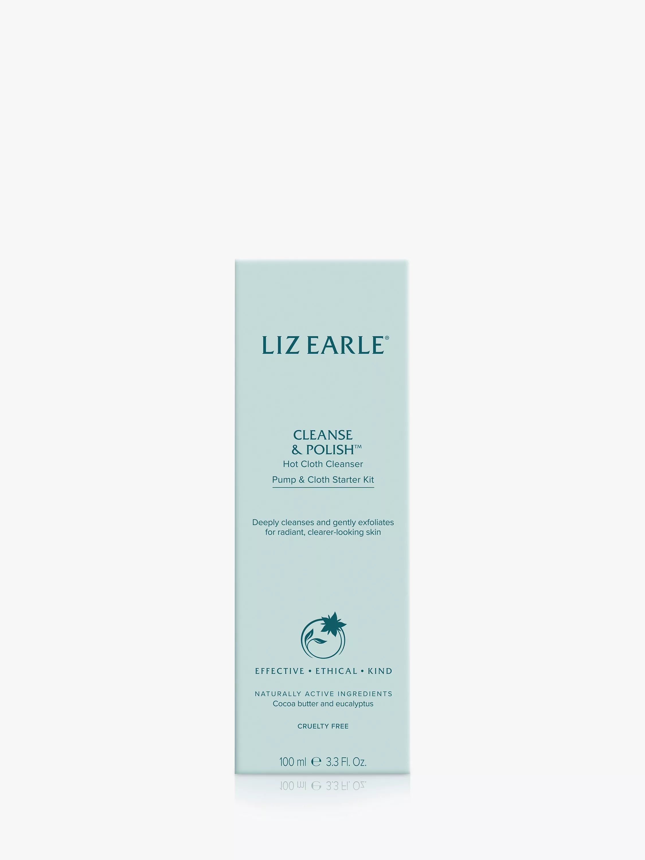 Liz Earle Cleanse & Polish Starter Kit with 100ml cleanser, UK version