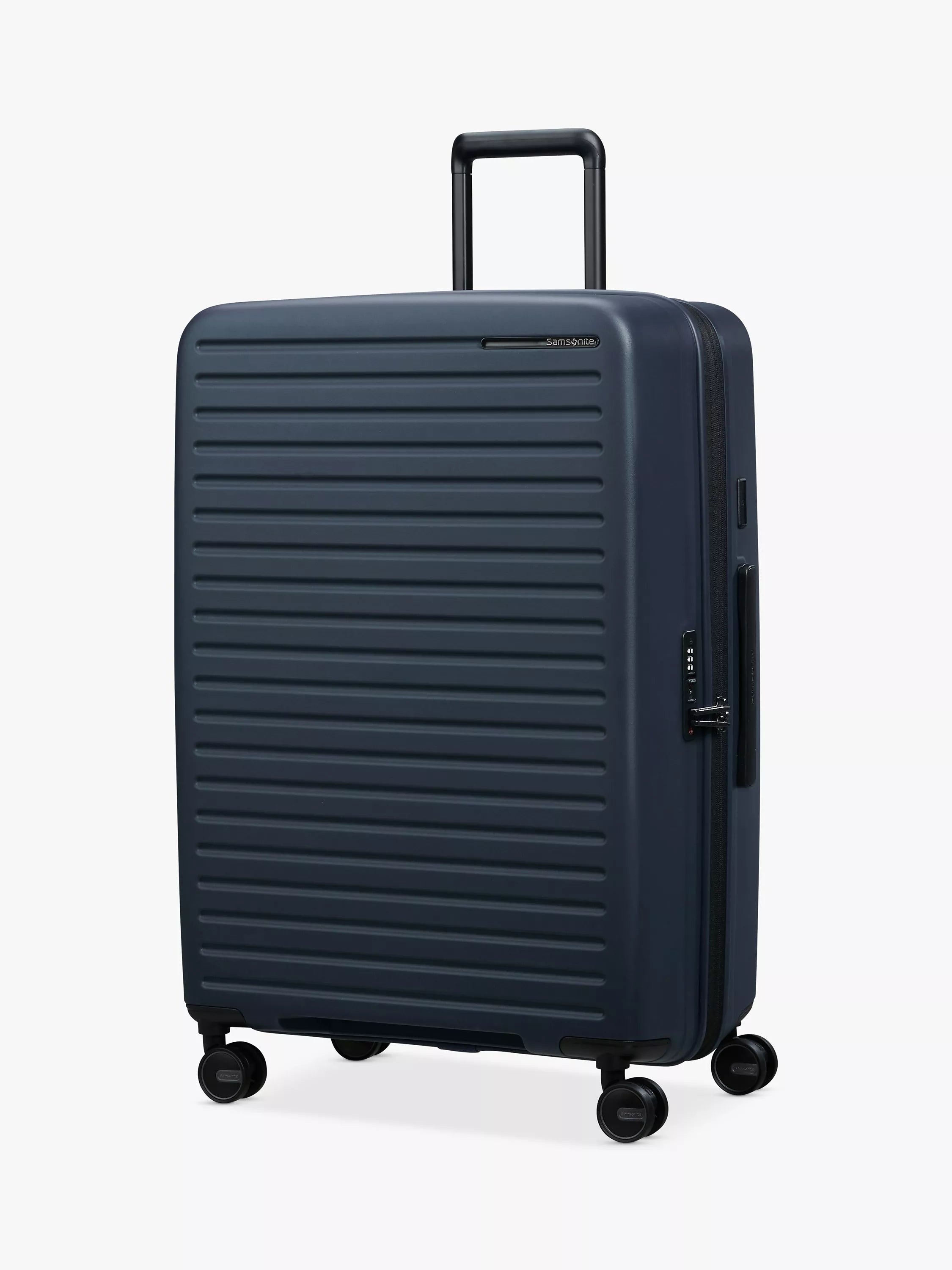 Samsonite Restackd 81cm erweiterbarer extra großer Koffer mit 4 Rollen, 126/138L