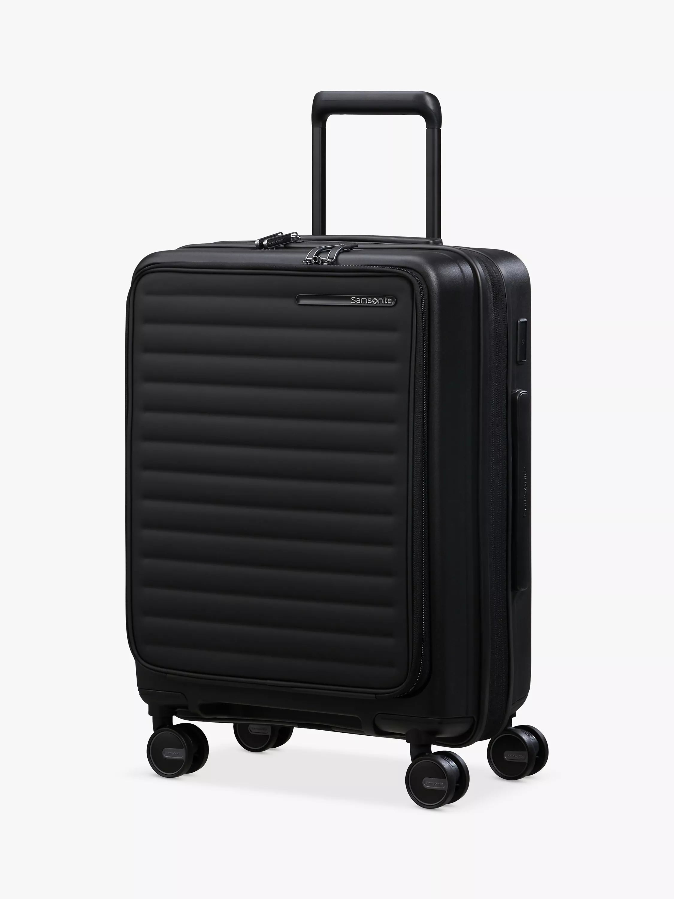 Samsonite Restackd 55cm Easy Access Expandable 4-Wheel Cabin Suitcase, 42/48L