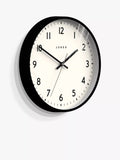 Jones Clocks Jam analogue wall clock 30cm black, UK version