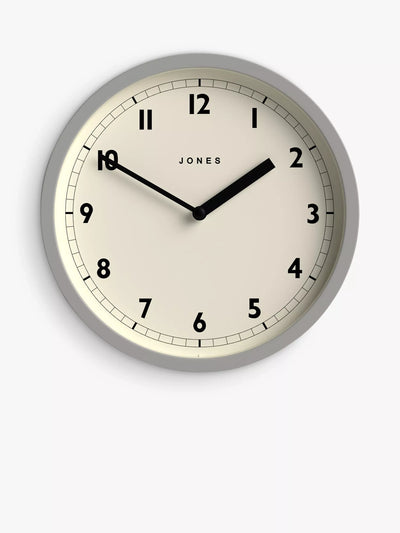 John Lewis Contemporary Round Analogue Wall Clock with Acrylic Case and Glass Lens, 20cm- Buy online at McGrocer