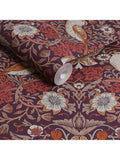 William Morris Strawberry Thief pattern wallpaper (British brand)