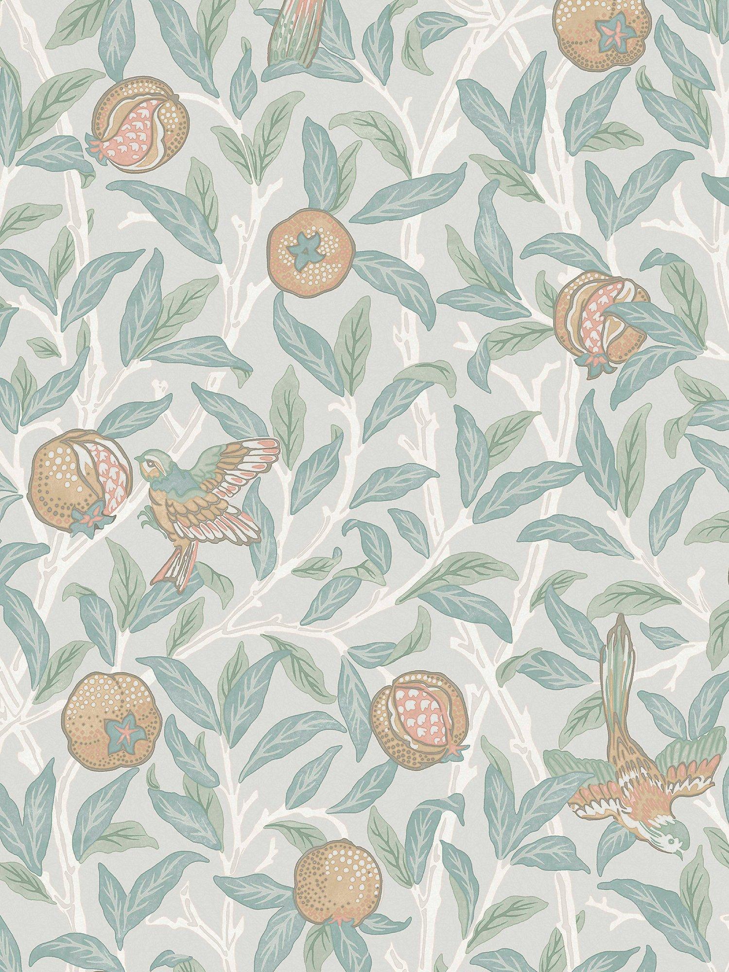 William Morris bird and pomegranate wallpaper (British brand)