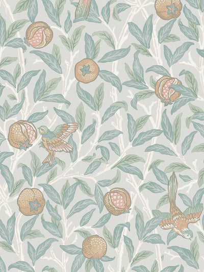 Papier peint Oiseau et grenade William Morris At Home John Lewis - Acheter en ligne chez McGrocer
