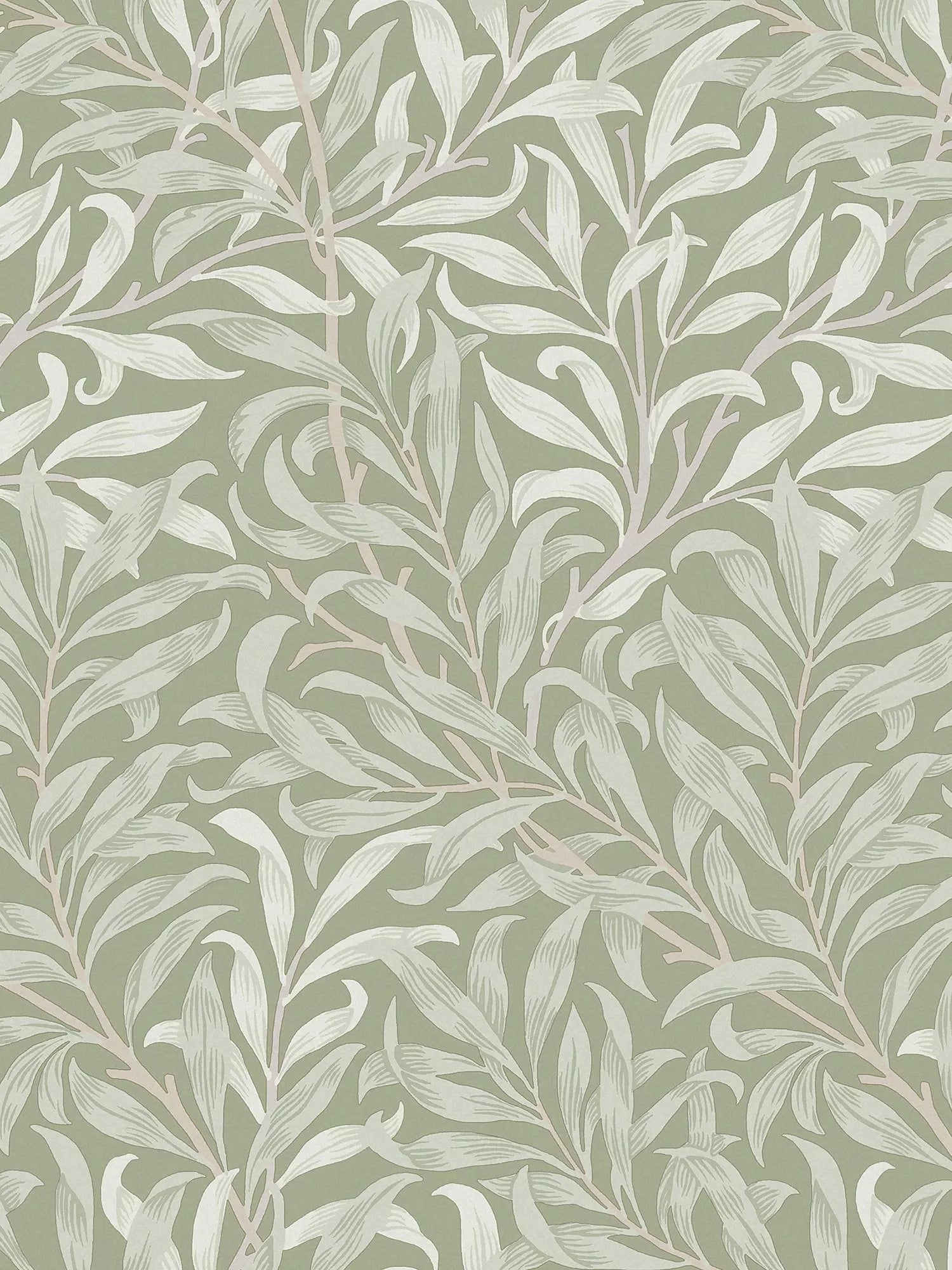 William Morris Willow Bough wallpaper (British brand)
