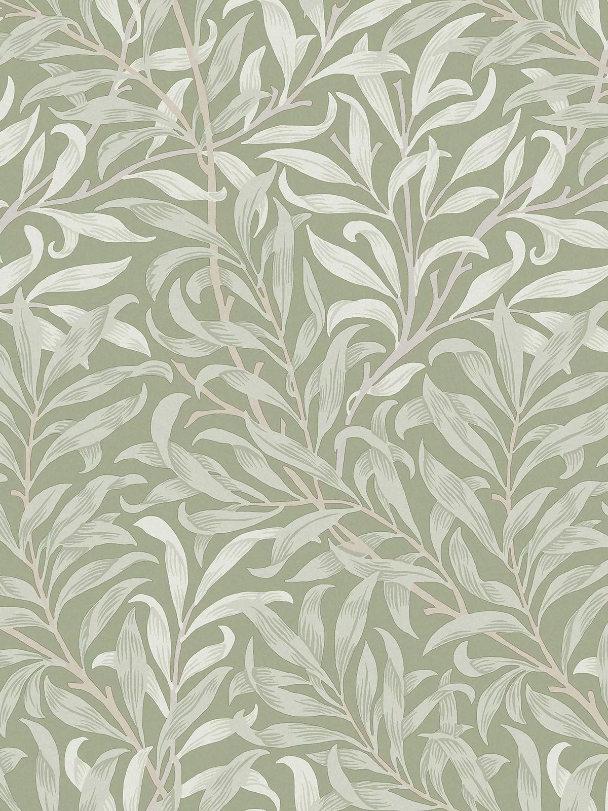 William Morris Willow Bough wallpaper (British brand)