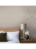 William Morris At Home Strawberry Thief Fibrous Wallpaper