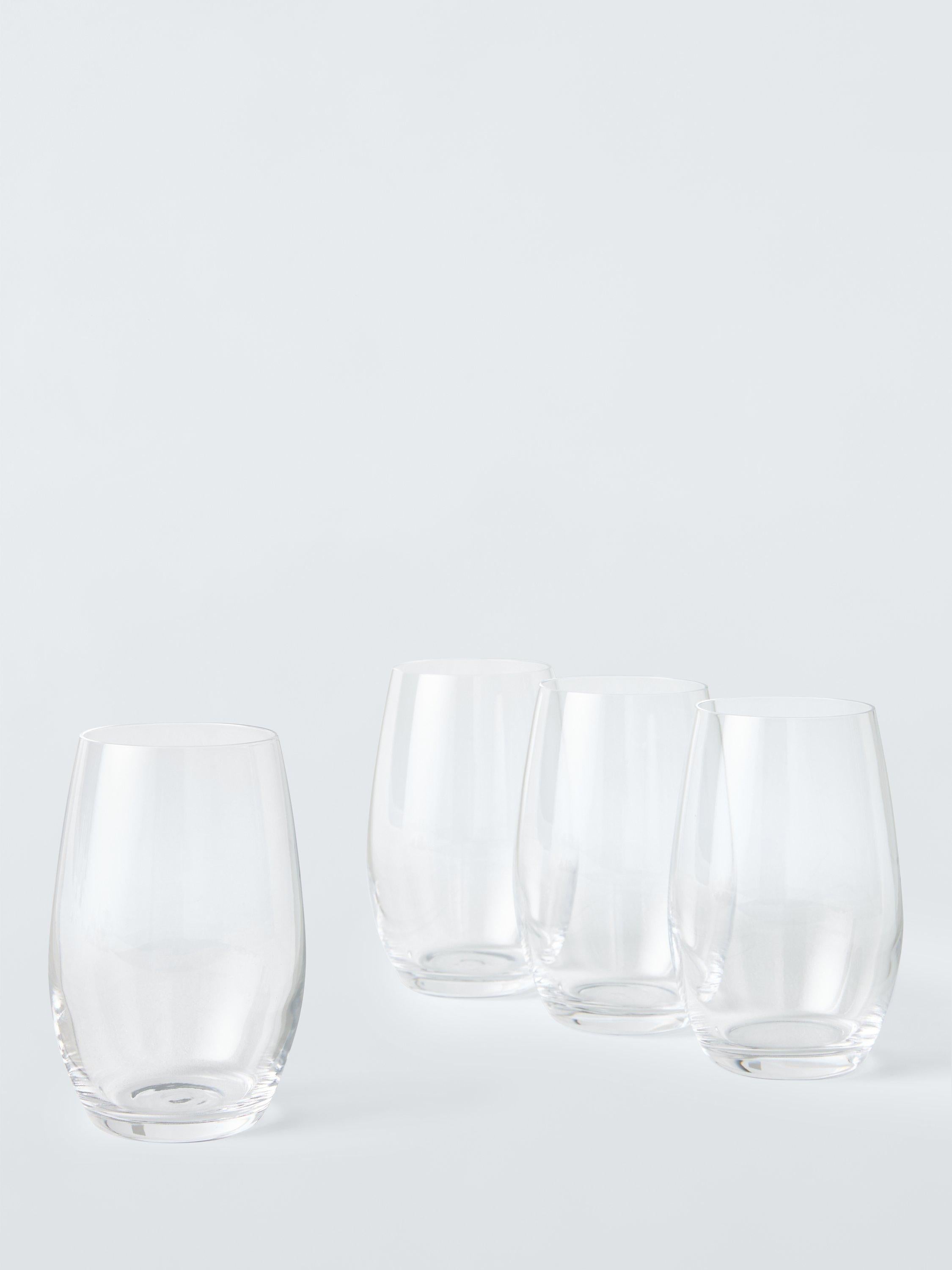 John Lewis clear highball glass set of 4 445ml, UK version