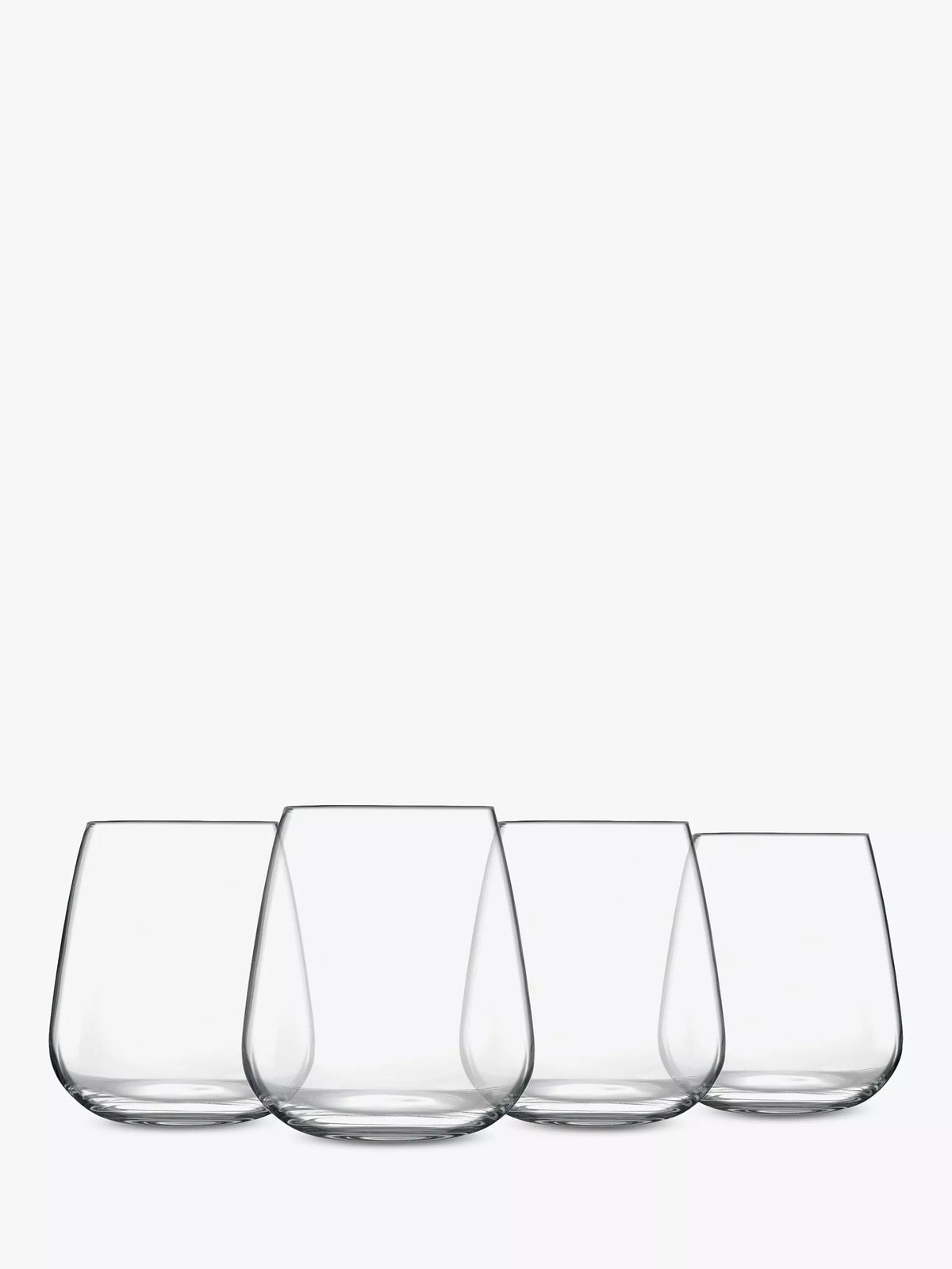 Luigi Bormioli old fashioned glass tumblers 4 pack (British brand)