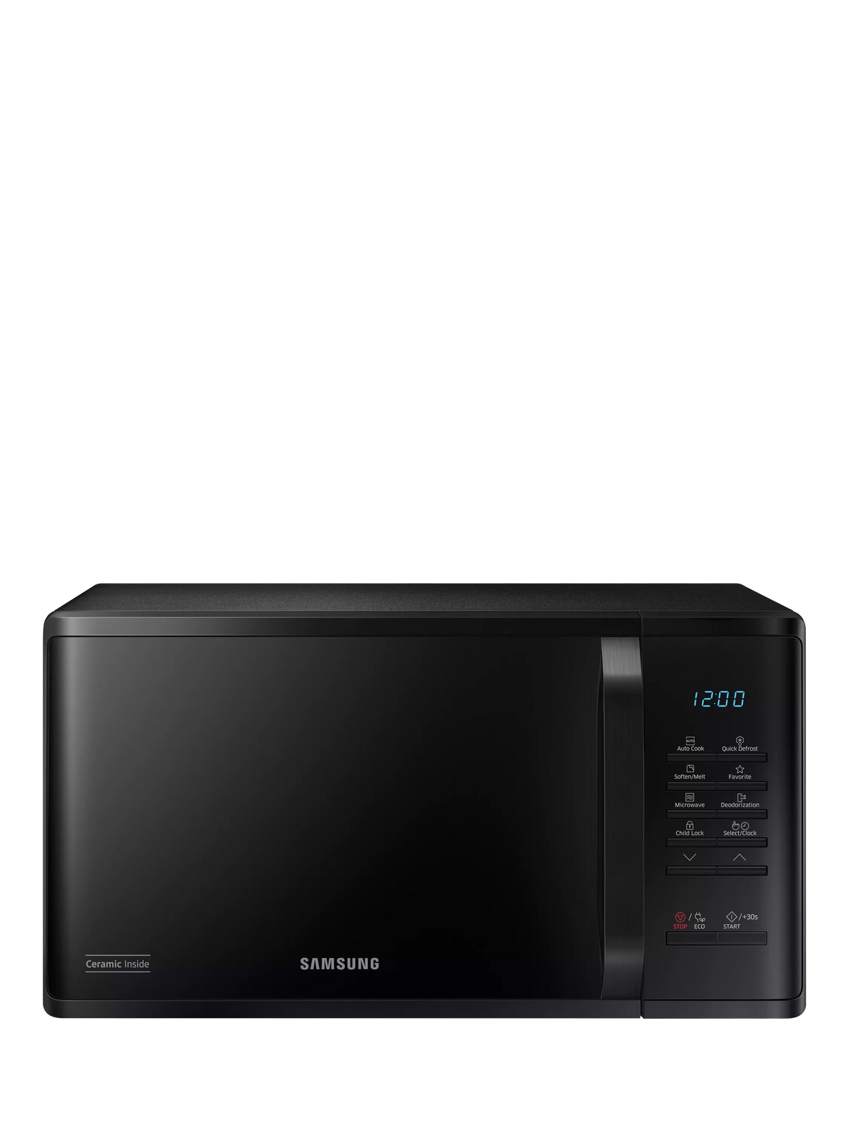 Samsung 23L Mikrowelle schwarz freistehend - britisches Produkt