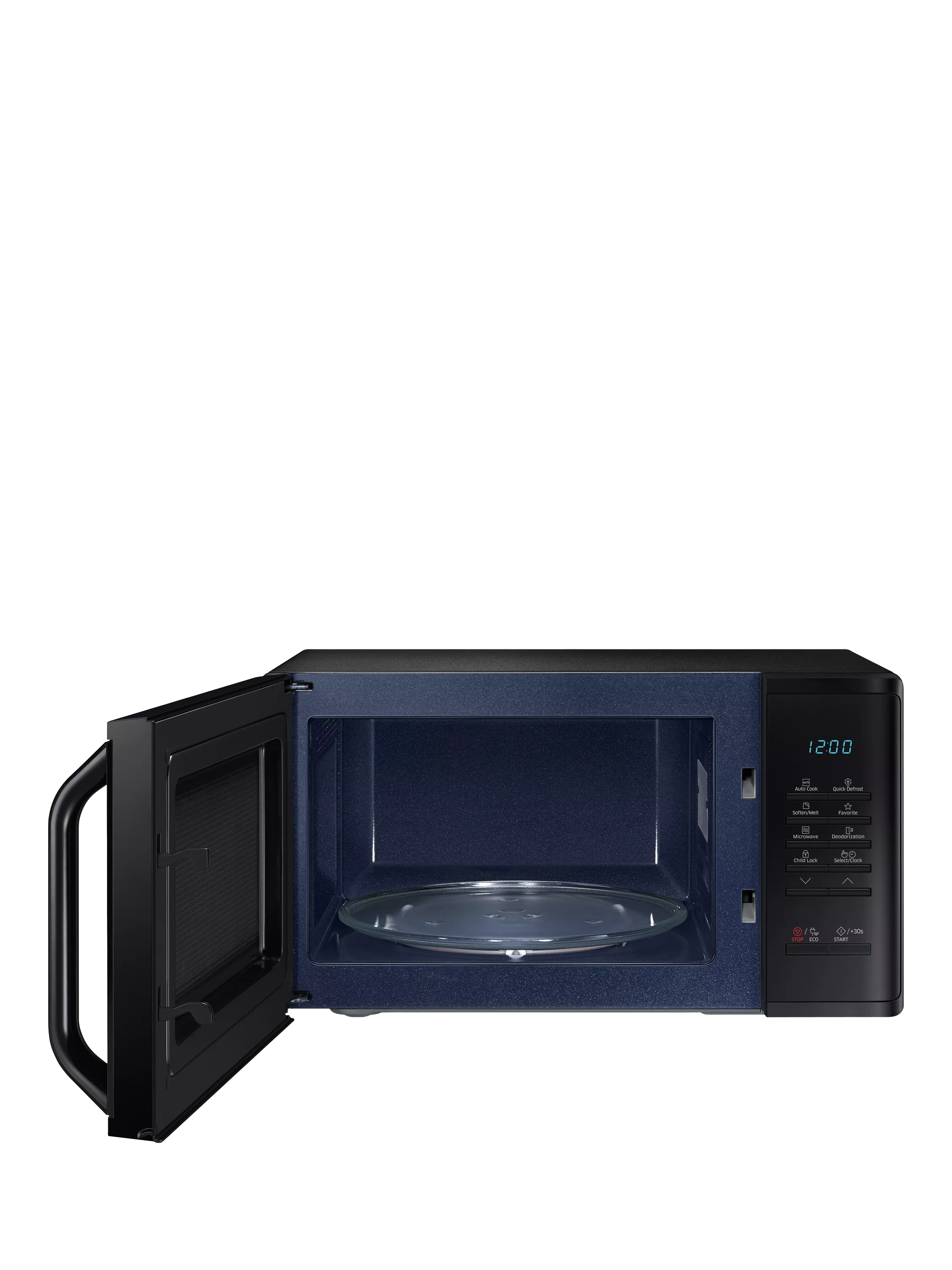 Samsung 23L microwave black freestanding - British product