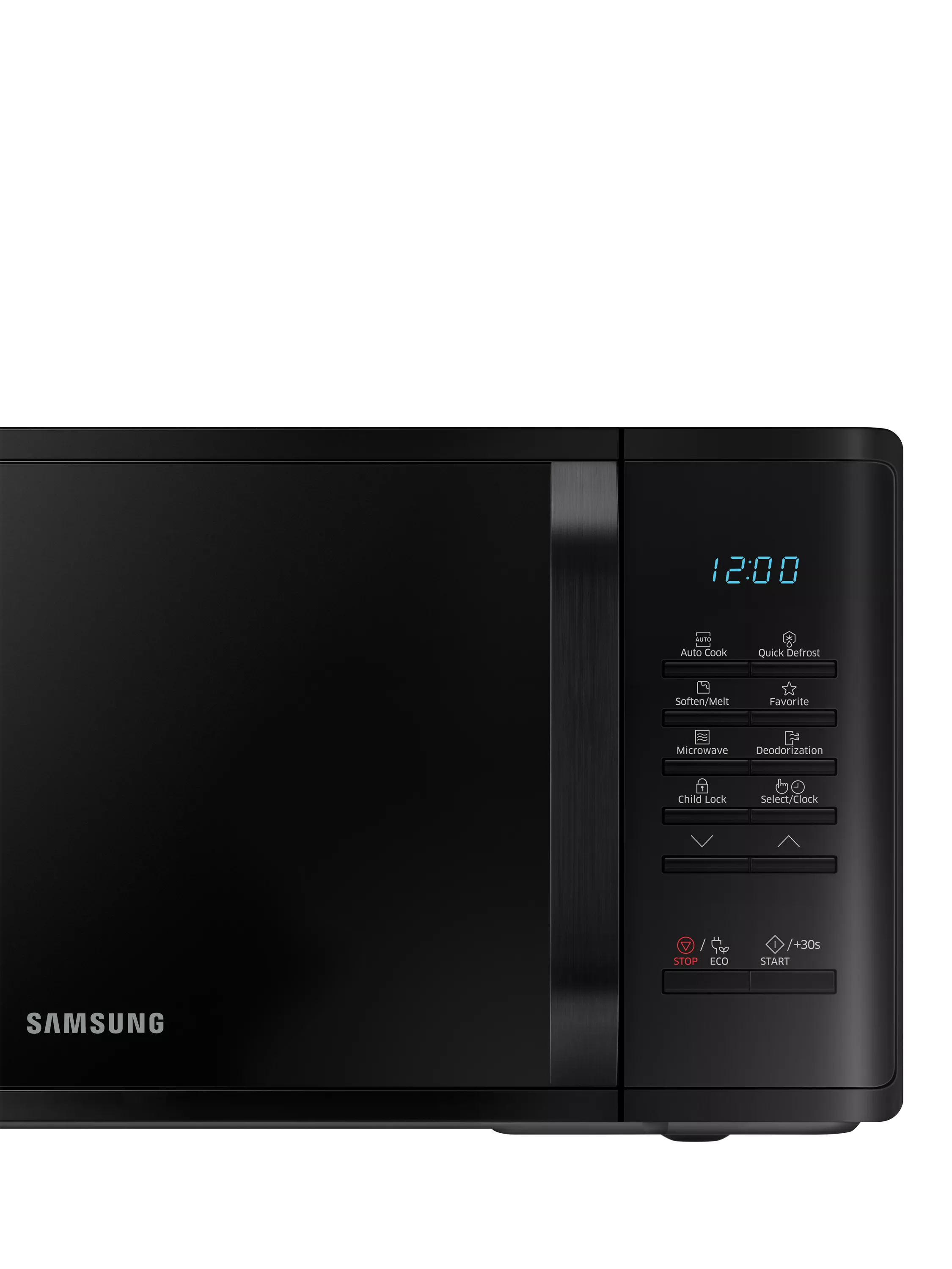 Samsung 23L microwave black freestanding - British product
