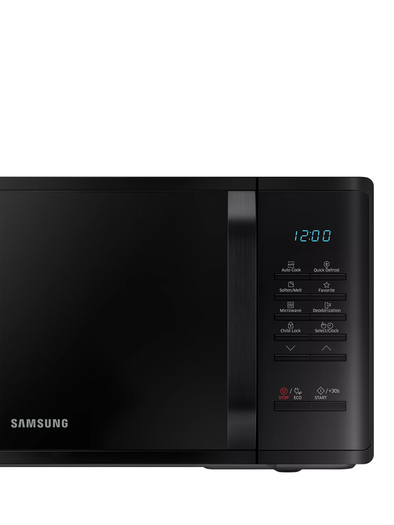 Samsung 23L microwave black freestanding - British product