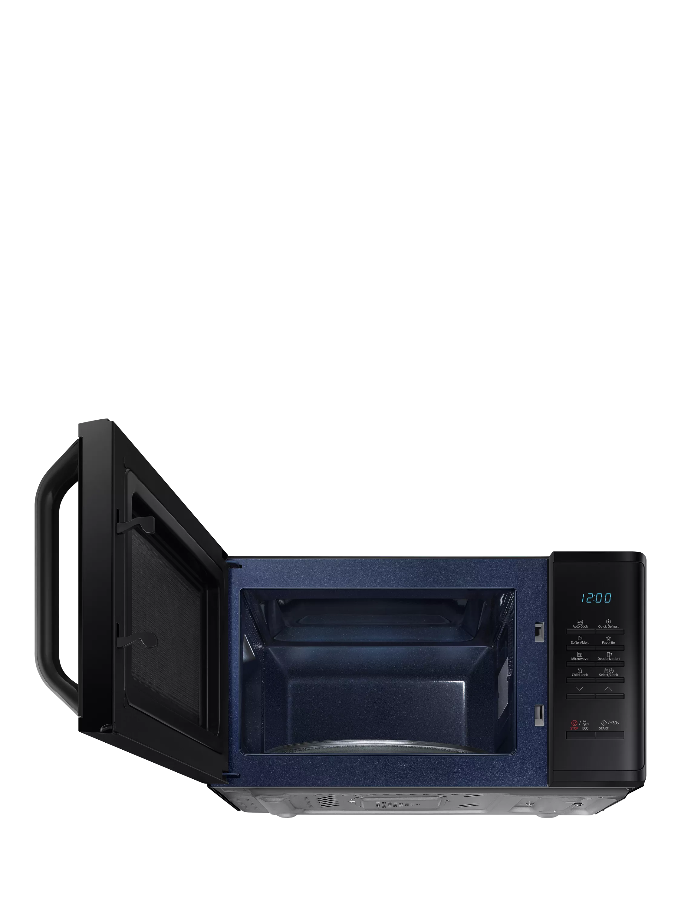 Samsung 23L microwave black freestanding - British product