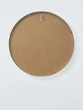 John Lewis round aluminium frame wall mirror 65cm silver, imported from the UK
