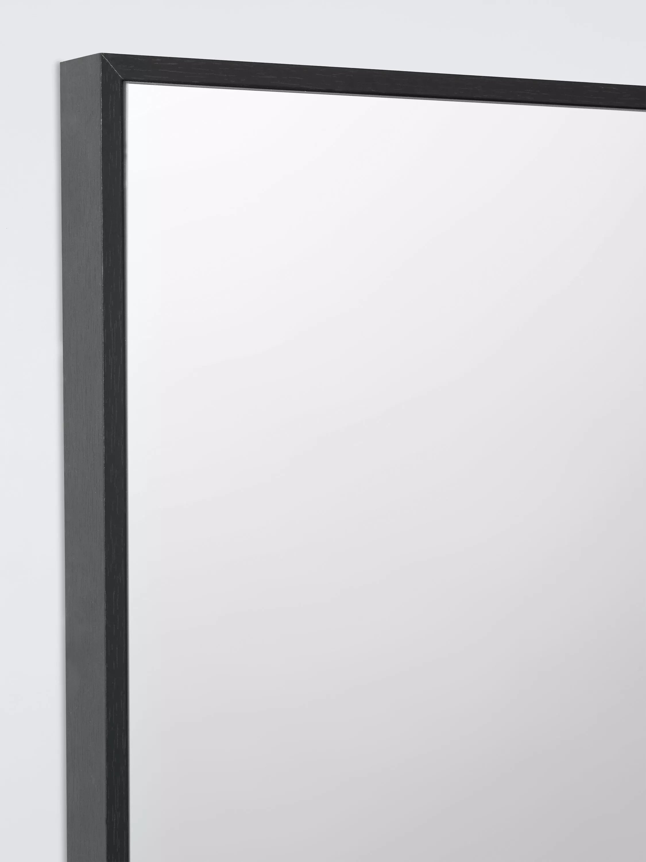 John Lewis square mirror black 55x55cm (British brand)