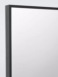 John Lewis square mirror black 55x55cm (British brand)