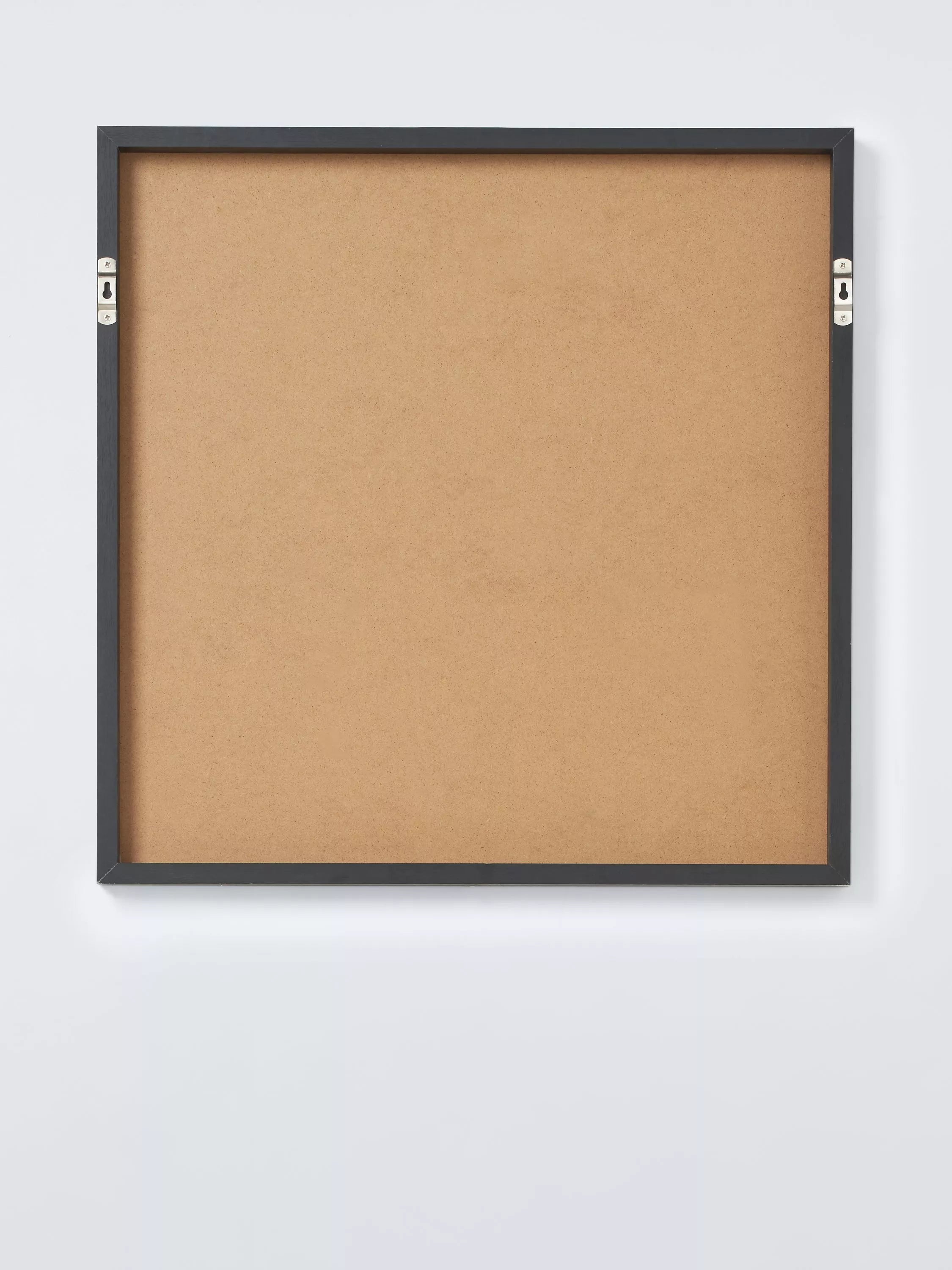 John Lewis square mirror black 55x55cm (British brand)