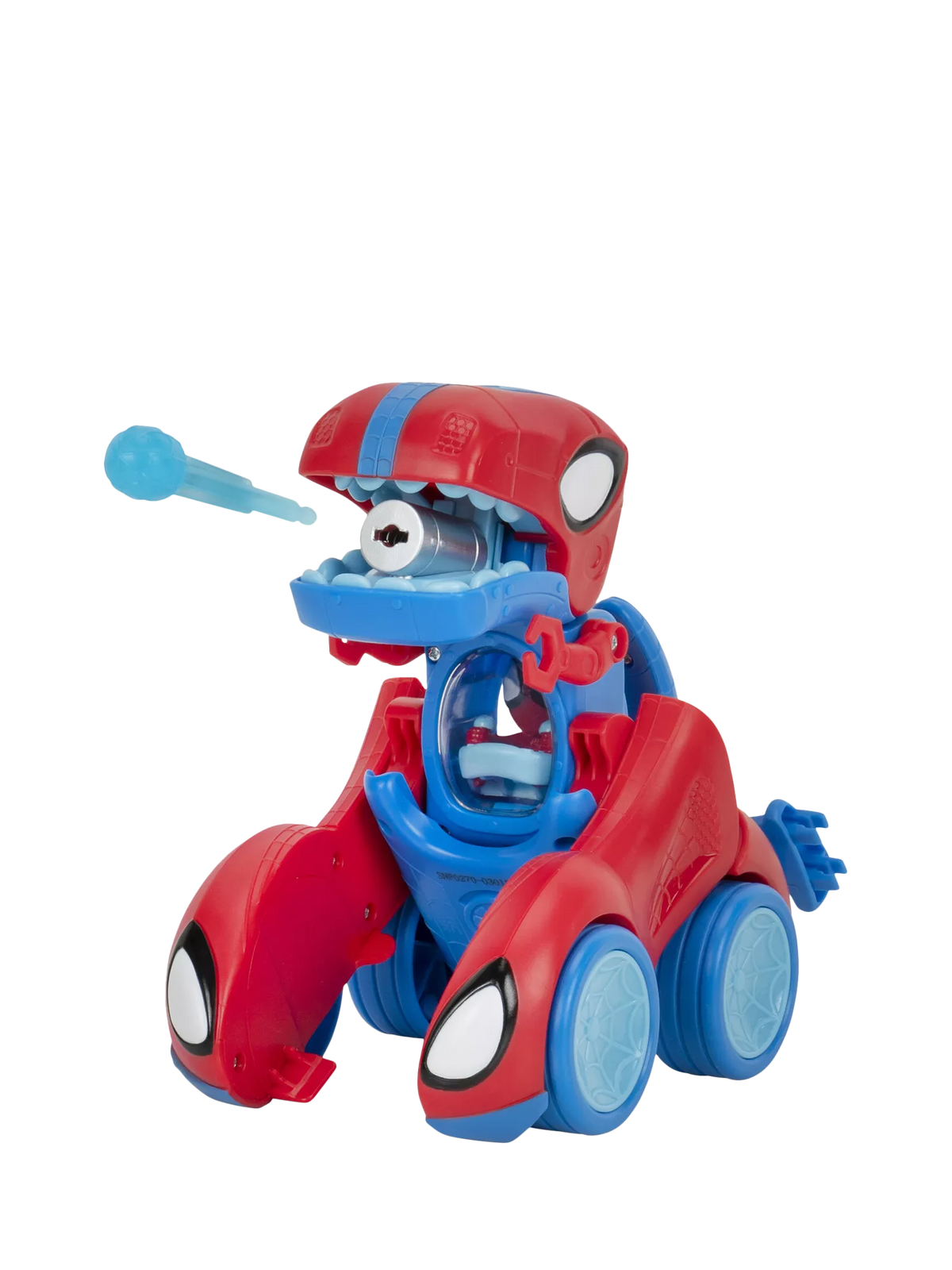 Spidey And His Amazing Friends Spidey-Rex Racer 2-in-1 vehicle toy, UK version