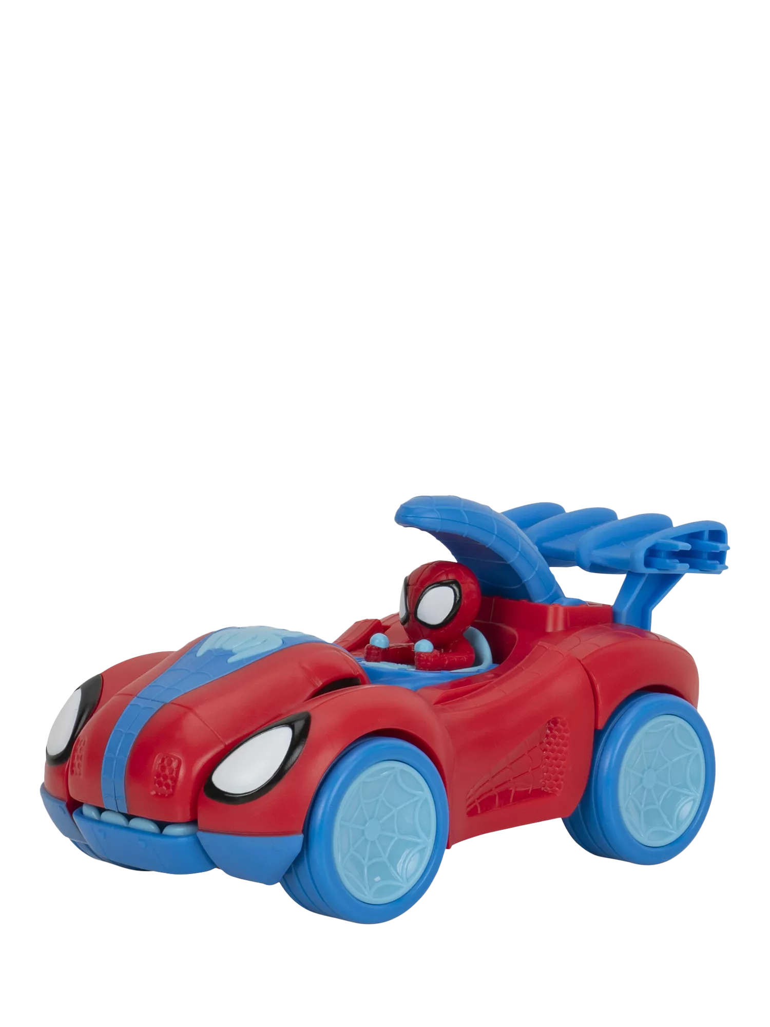 Spidey And His Amazing Friends Spidey-Rex Racer 2-in-1 vehicle toy, UK version