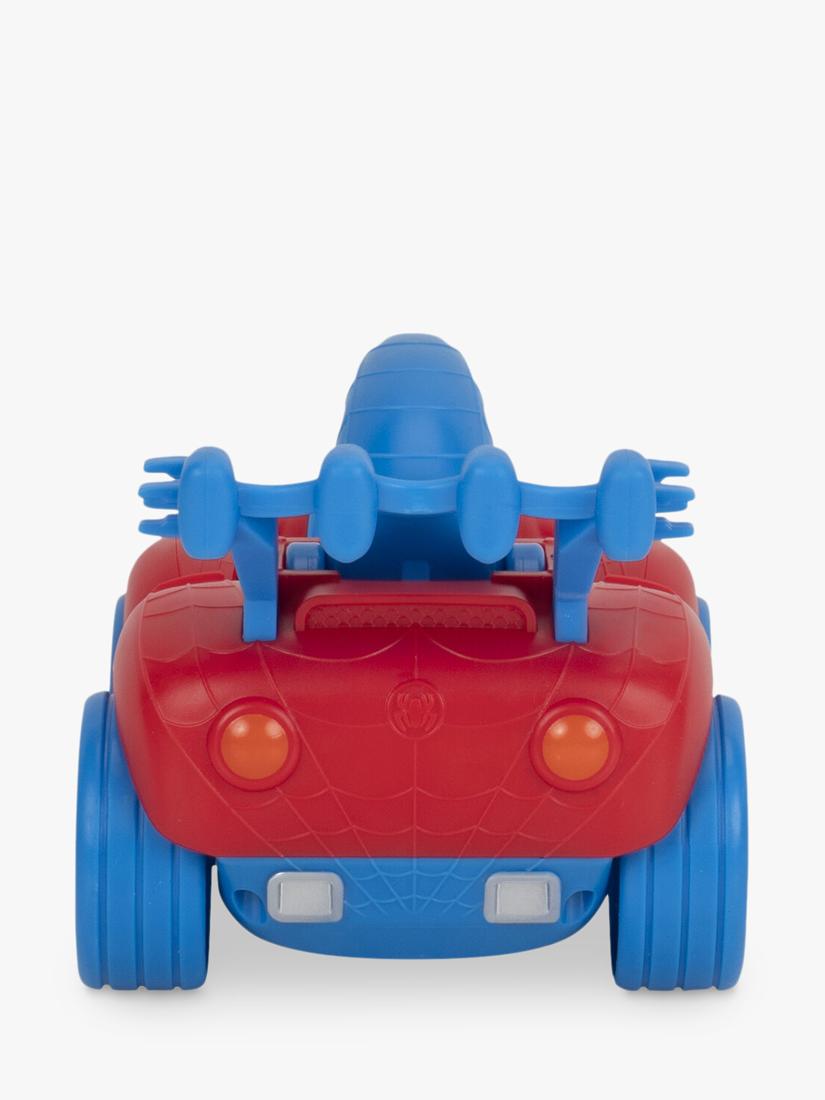 Spidey And His Amazing Friends Spidey-Rex Racer 2-in-1 vehicle toy, UK version
