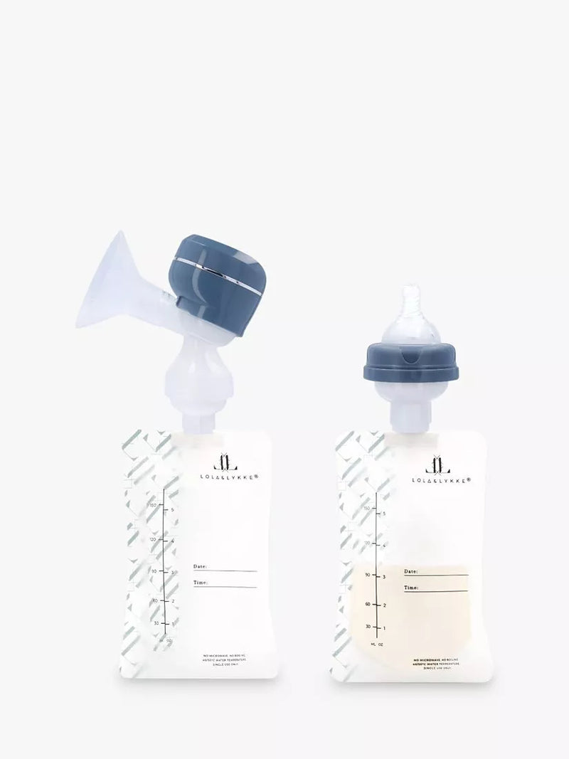 Lola&Lykke breast pump set with cooler bag and storage bags, UK version