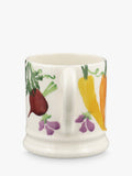 Emma Bridgewater Carrots & Beets Half Pint earthenware mug 300ml - British product