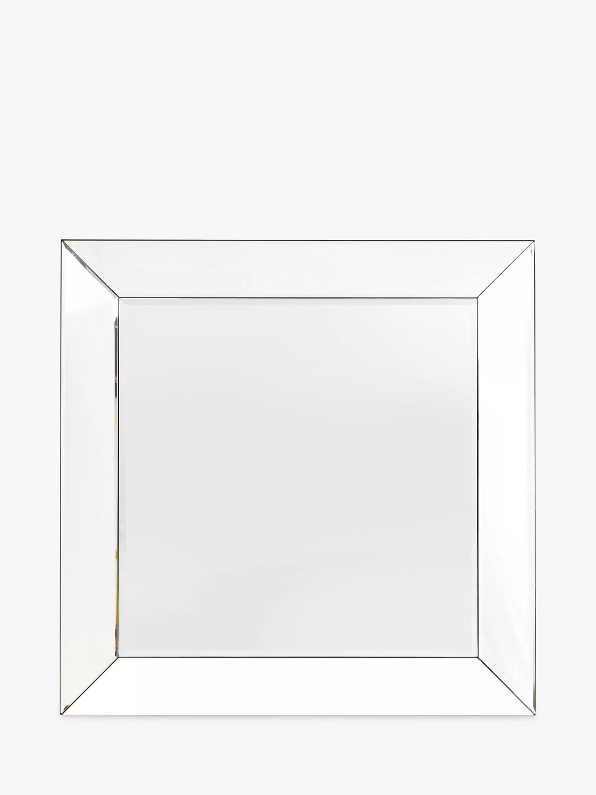 Gallery Direct square bevelled wall mirror 90x90cm, UK version
