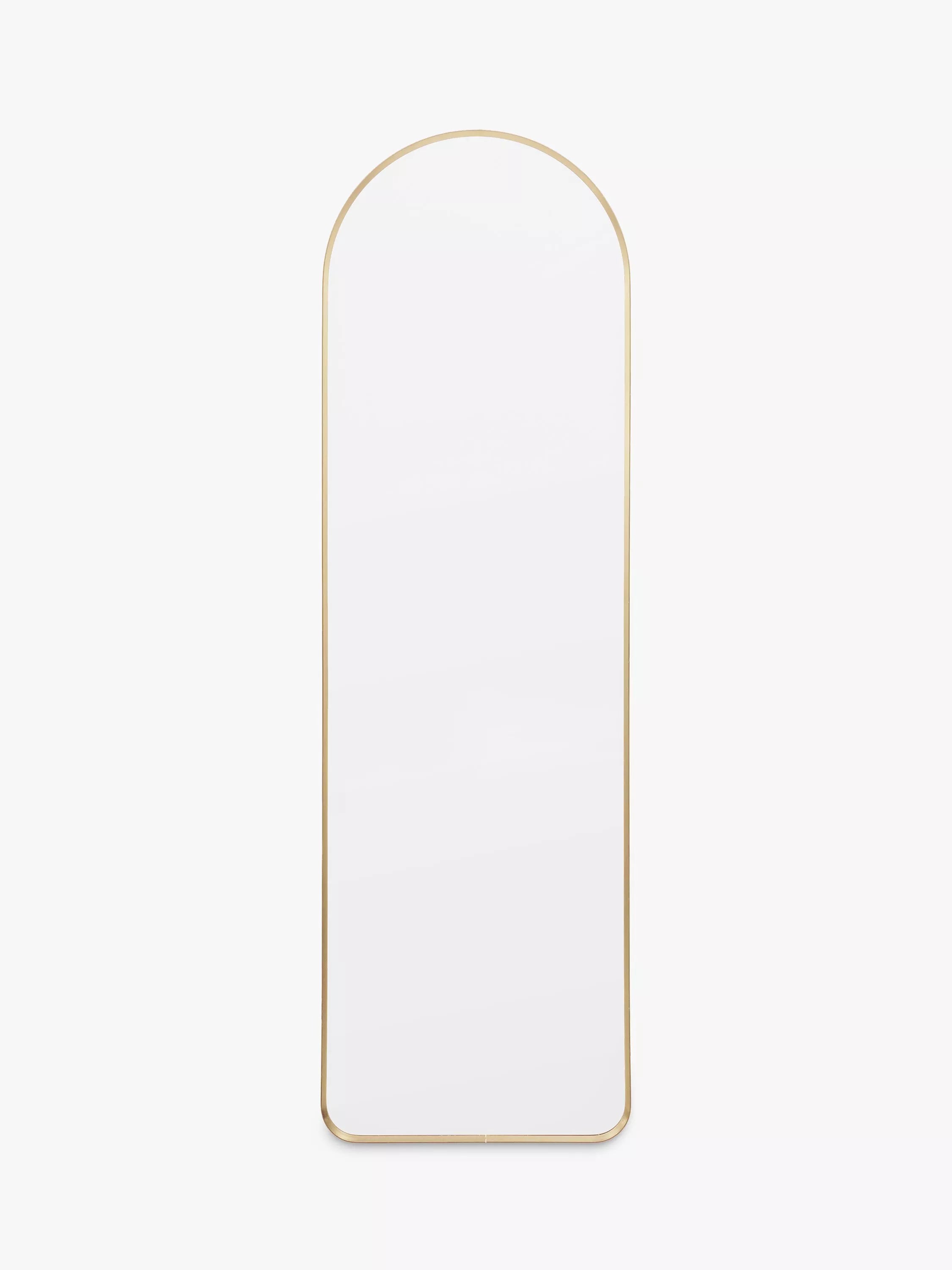 Gallery Direct arched metal frame wall mirror 150cm - British product