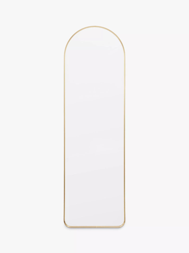 Gallery Direct arched metal frame wall mirror 150cm - British product