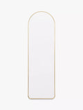 Gallery Direct arched metal frame wall mirror 150cm - British product