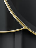 Gallery Direct Lodi wall mirror 90 x 111cm, imported from the UK