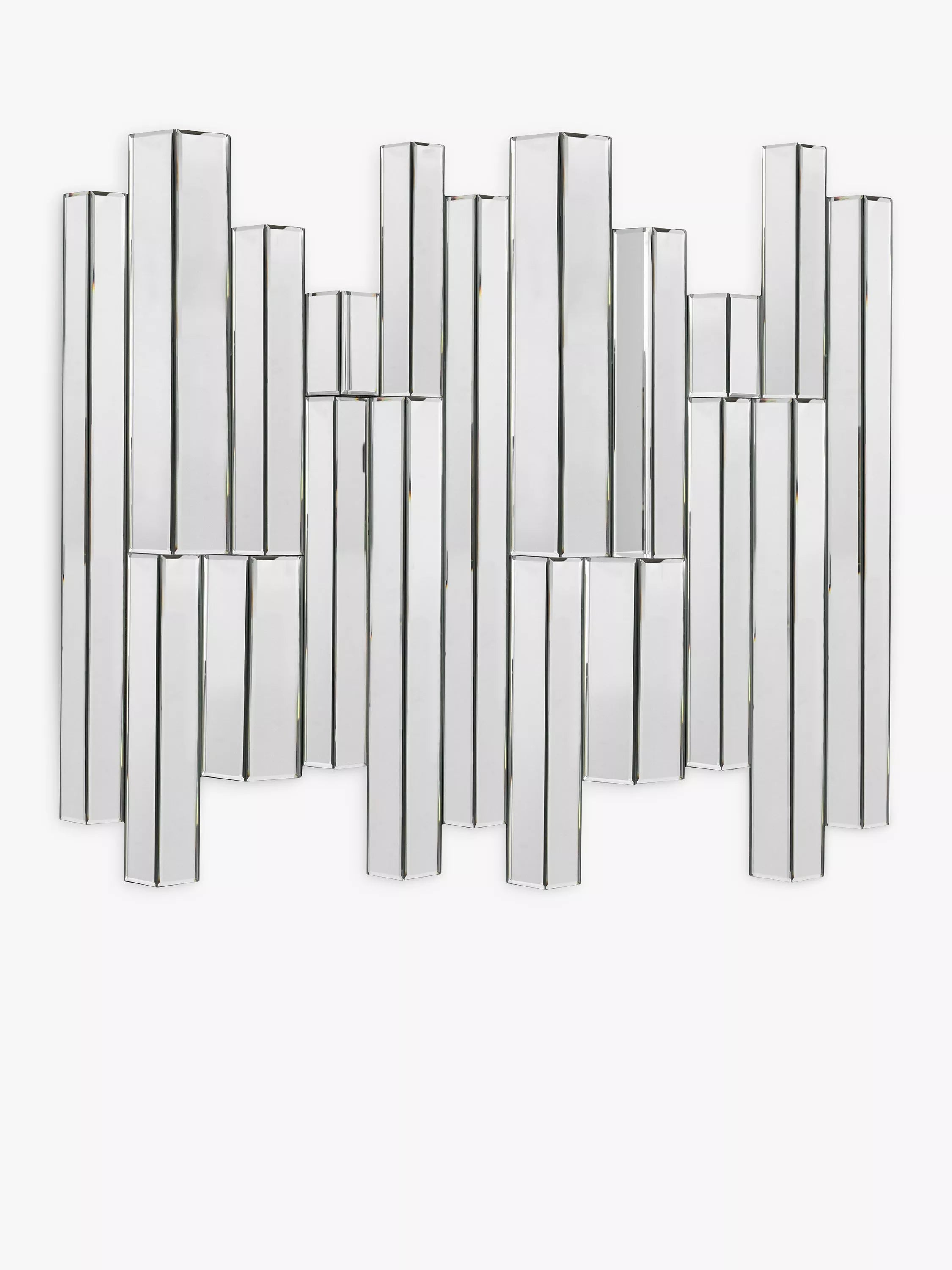 Gallery Direct Conway bevelled glass wall mirror 121.5x110cm, imported from the UK