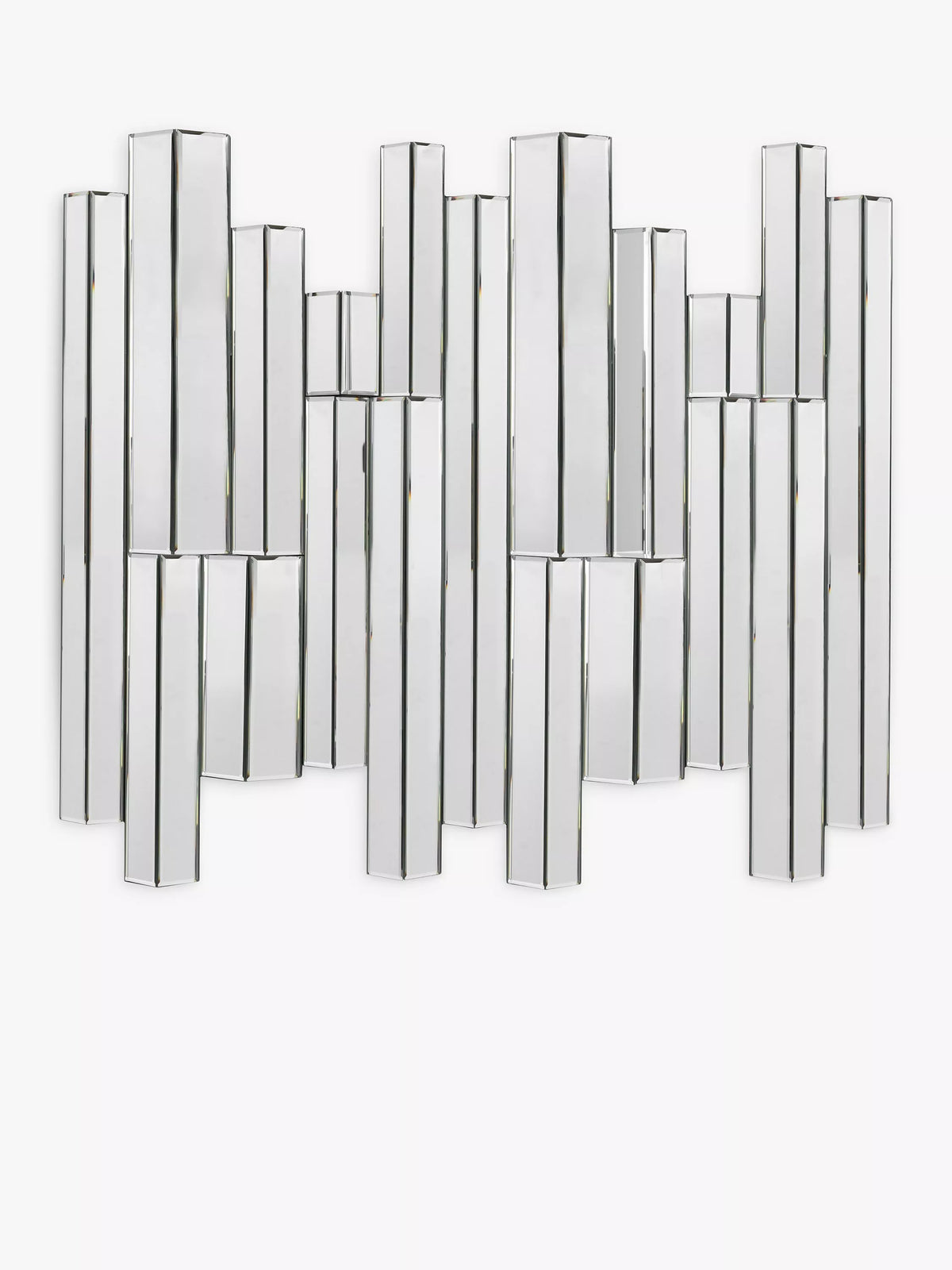 Gallery Direct Conway bevelled glass wall mirror 121.5x110cm, imported from the UK