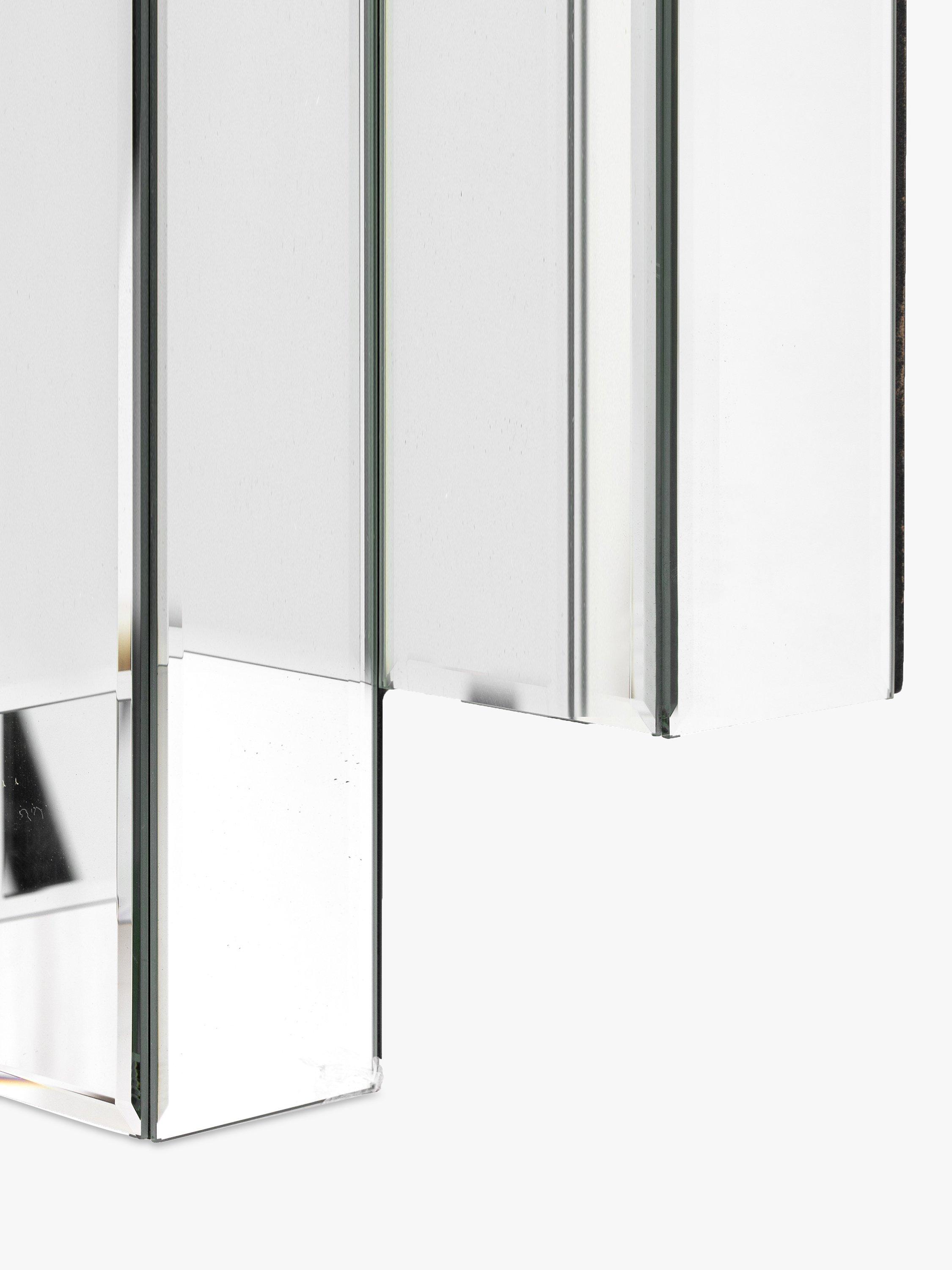 Miroir mural en verre biseauté Gallery Direct Conway 121,5x110cm, importé du Royaume-Uni