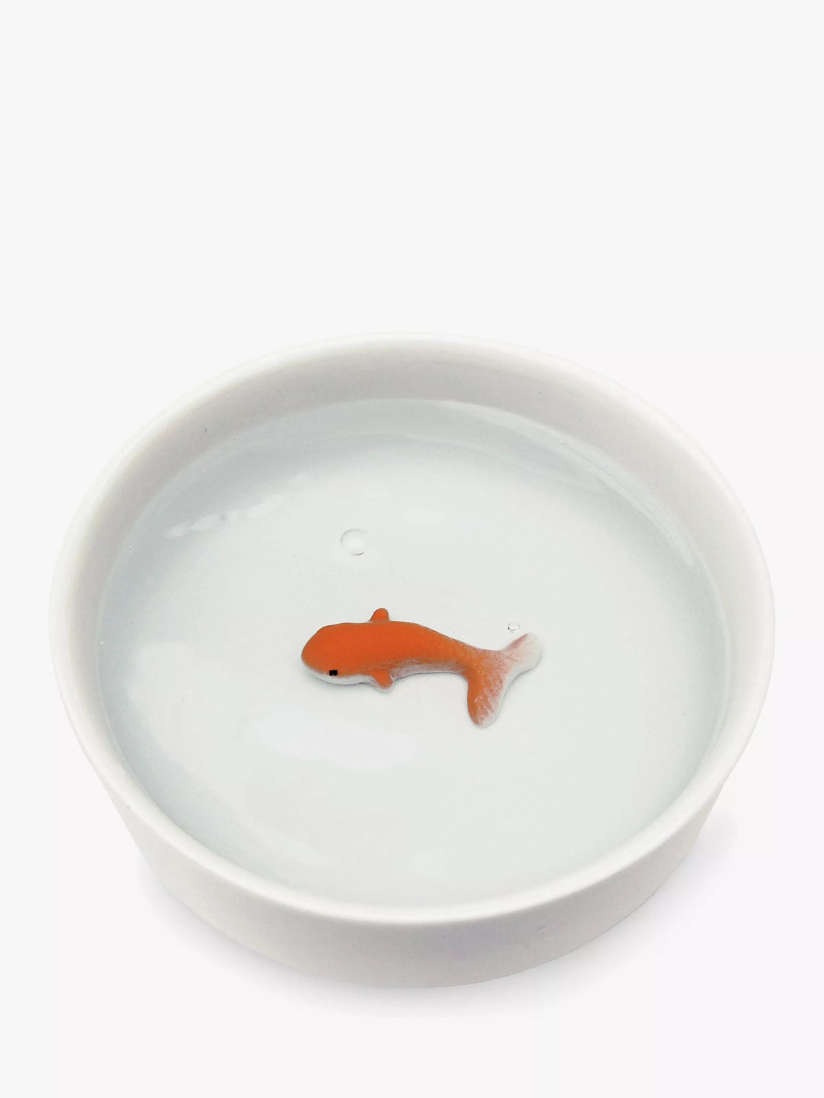 SUCK goldfish ceramic cat water bowl (British brand)