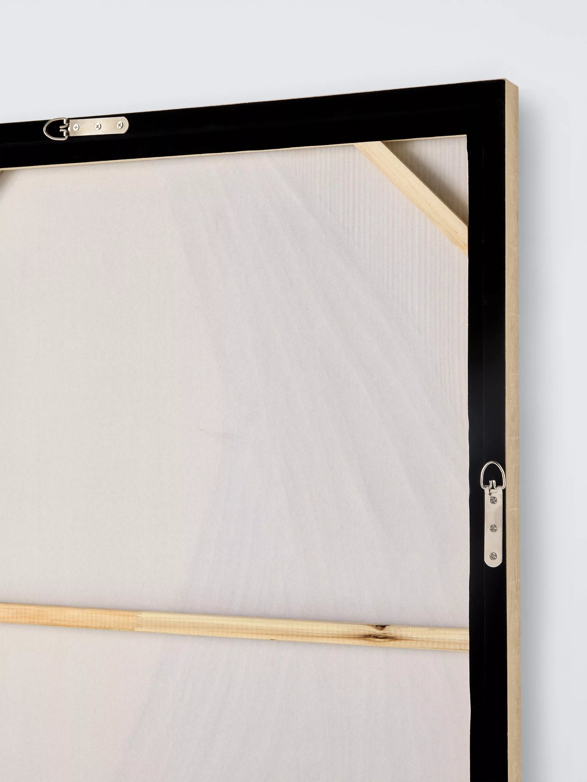 John Lewis Gathers framed 3D canvas neutral 100x70cm, UK version