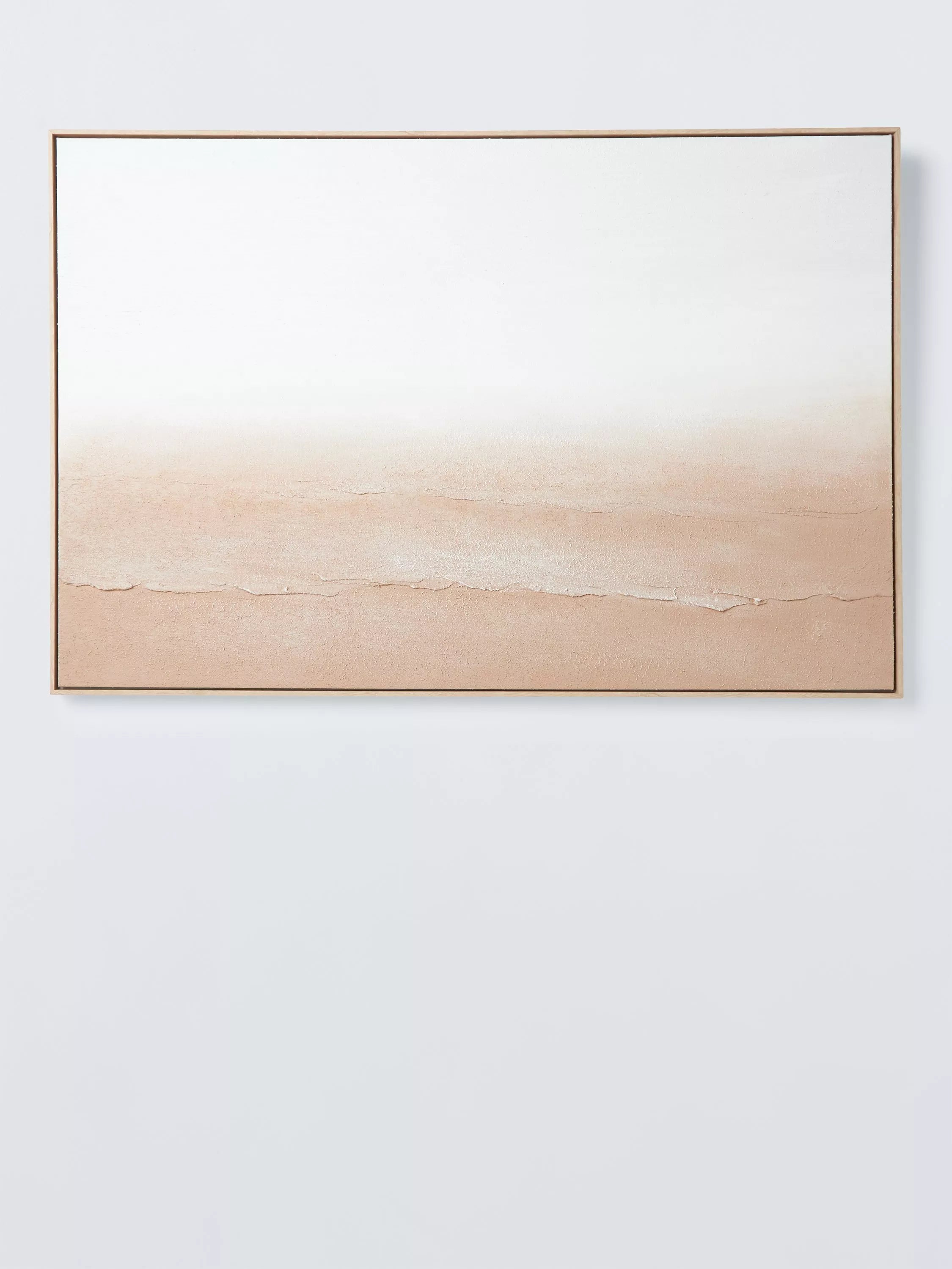 John Lewis Sandscape framed 3D canvas art Sand 80x120cm (British brand)