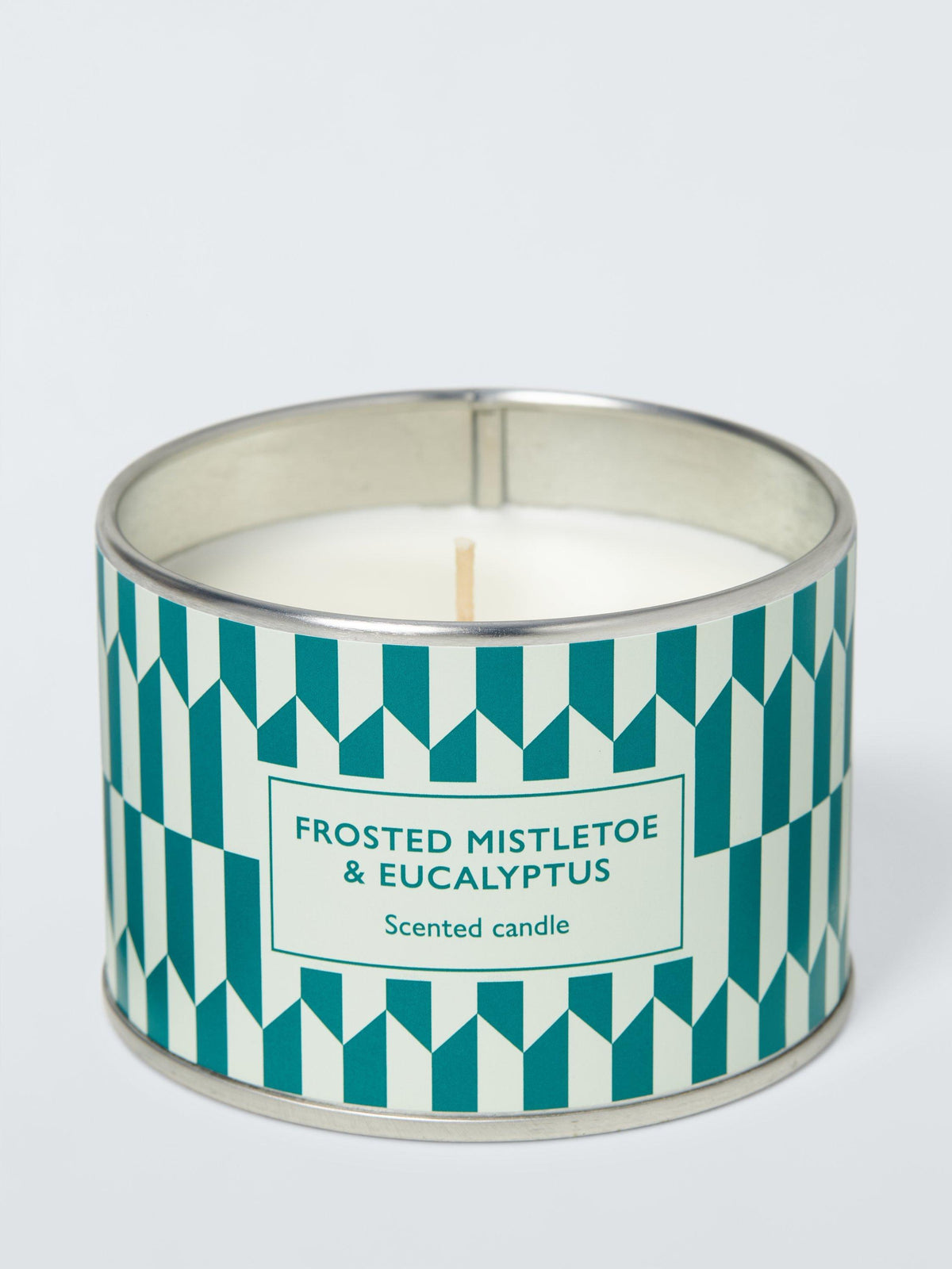 Frosted Mistletoe Eucalyptus Scented Tin Candle 147g