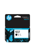 HP 937 black original ink cartridge 1250 pages (British brand)