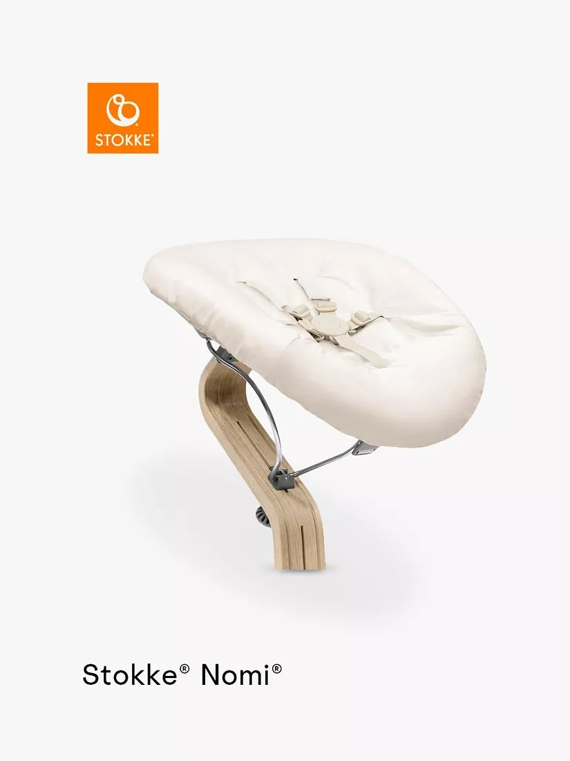 Stokke grey sand adjustable newborn seat set (British brand)