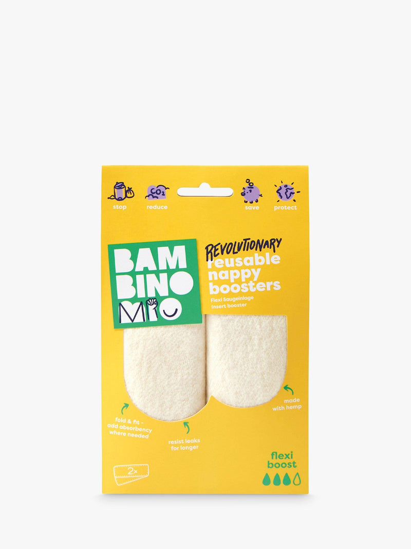 Bambino Mio Flexi nappy booster pack of 2, imported from the UK