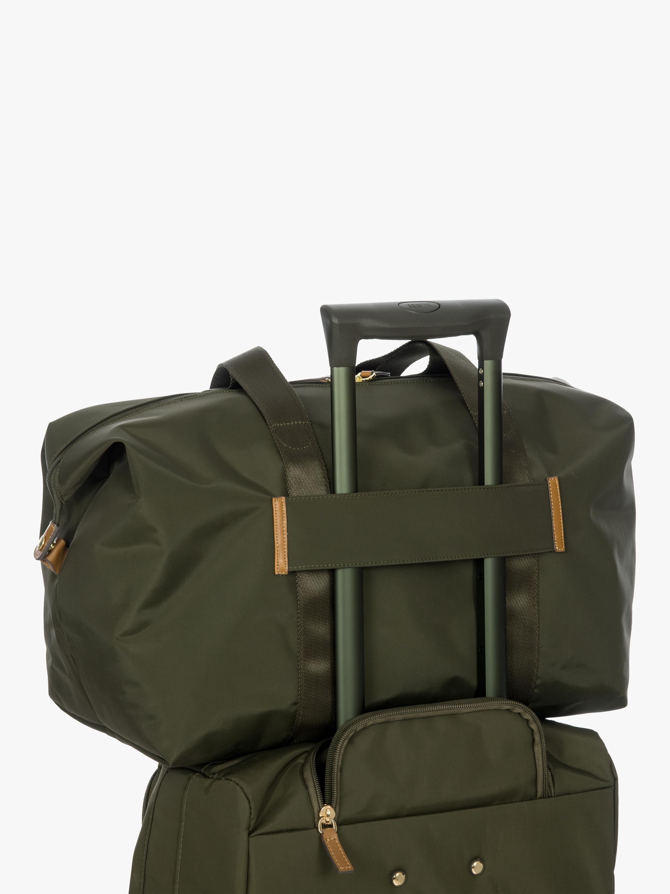 Bric's X-Collection 2-in-1 mittelgroße faltbare Reisetasche 23L - Britisches Produkt