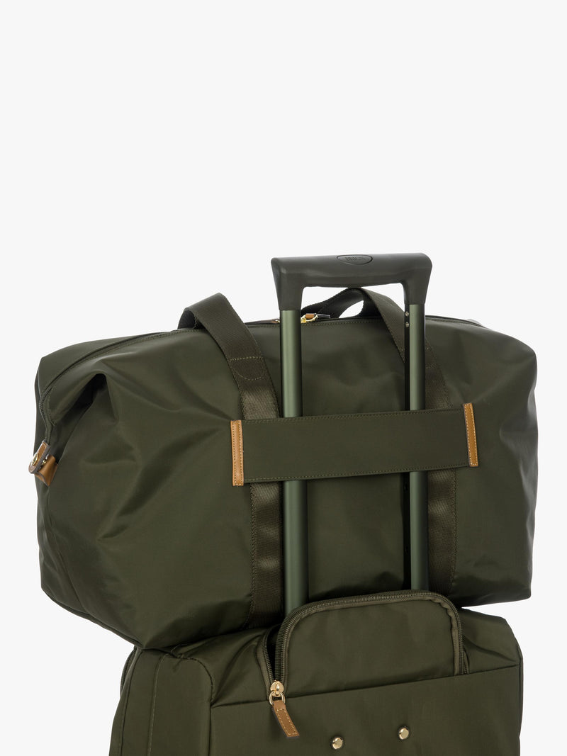 Bric's X-Collection 2-in-1 mittelgroße faltbare Reisetasche 23L - Britisches Produkt