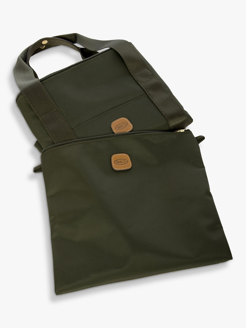 Bric's X-Collection 2-in-1 mittelgroße faltbare Reisetasche 23L - Britisches Produkt