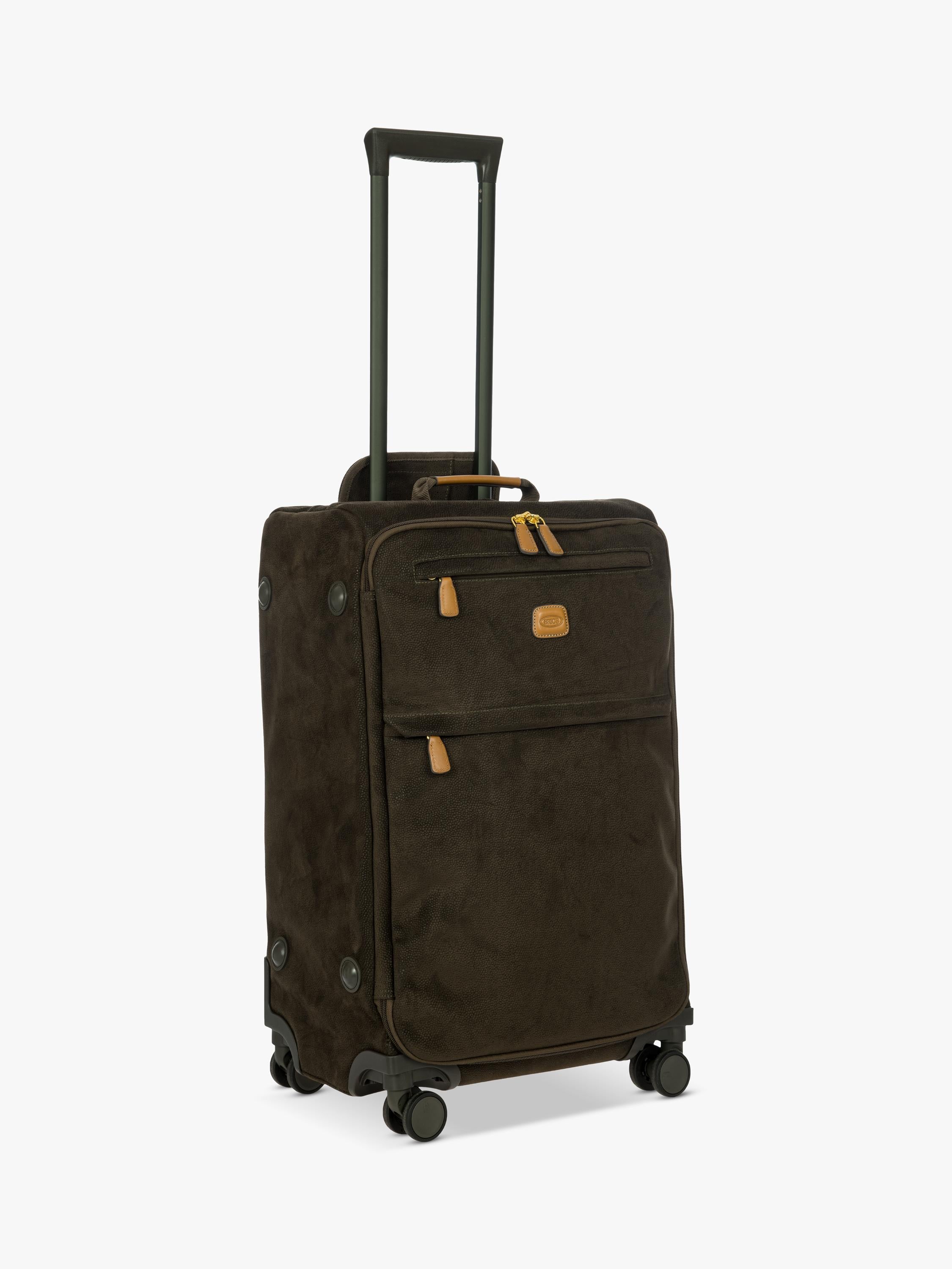 Bric's trolley suitcase faux suede 71cm, imported from the UK